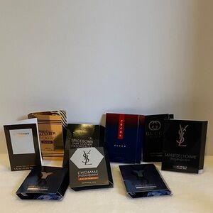 Men’s Fragrance Samples, including Yves Saint Laurent